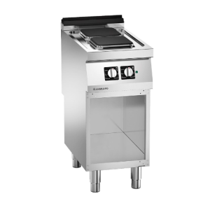 2 ELECTRIC PLATES RANGE ON CABINET – 400V