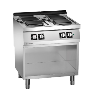4 ELECTRIC PLATES RANGE ON CABINET – 230V