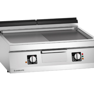 ELECTRIC GRIDDLE WITH SMOOTH/RIBBED MILD STEEL PLATE