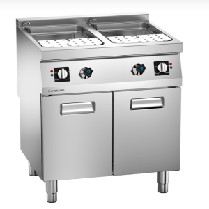 ELECTRIC PASTA COOKER 2 WELLS, 30+30 L
